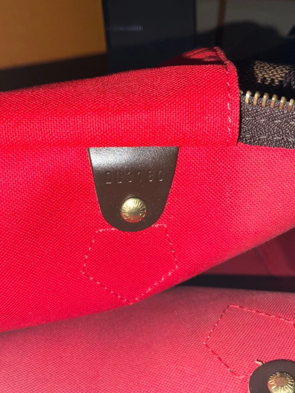 Louis Vuitton Damier Ebene Speedy 35 Authentic